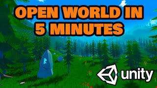 Build a beautiful 3D open world in 5 minutes | Unity screenshot 4