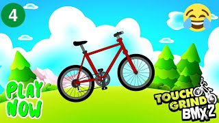 Touchgrind BMX 2 Do Triple Barspin ,Double Opposite Tailwhip,720 Side Bikeflip|iOS & Android Games#4 screenshot 4