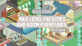 Rent Please! Landlord Sim | Beach Suburb | Max Facilities & Furnitures | Deco-Coins screenshot 2