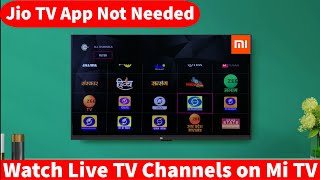 Live Tv Channel on Mi TV & Android TV | Jio TV App Not Needed | Watch Live TV Channel using Internet screenshot 1