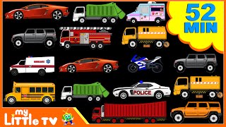 Street Vehicles | Car Wash Videos | Nursery Rhymes Plus Lots More | My Little TV screenshot 3