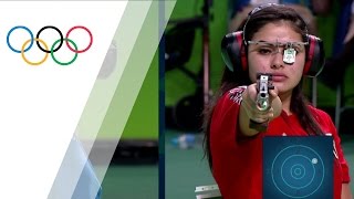 China's Zhang wins gold in Women's 10m Air Pistol screenshot 3