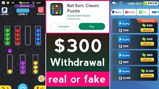 Ball Sort Classic Puzzle Payment Proof?॥Ball Sort Classic Game॥Ball Sort Classic Puzzle Real Or Fake screenshot 5