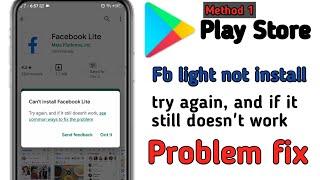 can't install Facebook lite app fix playstore in android screenshot 3