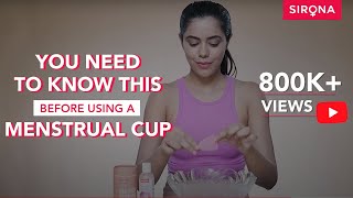How to use the Sirona Menstrual Cup? | Sirona Hygiene screenshot 1
