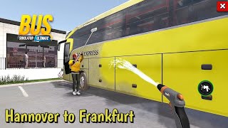 Bus Simulator Ultimate - Gameplay | Bus Trip from Hannover to Frankfurt screenshot 4