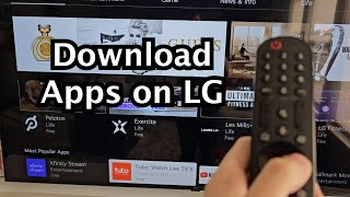 LG Smart TV - How to Download Apps! screenshot 5