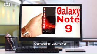 Galaxy Note 9 2019 | Computer Launcher | Convert Your Note 9 To Windows 10 screenshot 4