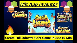 Build Subway Sufer Game In Mit App Invetor | By High Tech 7 screenshot 2
