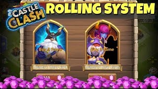 Castle Clash Rolling for Heroes! New Rolling System needed! screenshot 2