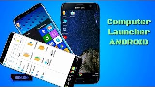COMPUTER Launcher FOR ANDROID | Make your phone Look like windows 10 screenshot 1