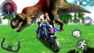 Indian Bikes Driving Simulator 3D - Unlock New Dinosaur Update 2023 - Android GamePlay #4 screenshot 1