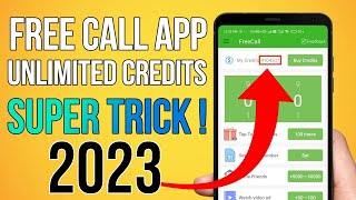 Free Call Unlimited Credit App | Get Unlimited Credits in FreeCall App | Fake Call Alternative 2022 screenshot 3