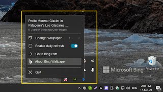 How to get Everyday New Wallpaper From Microsoft Bing [Automatically Change Wallpaper 4k] screenshot 4